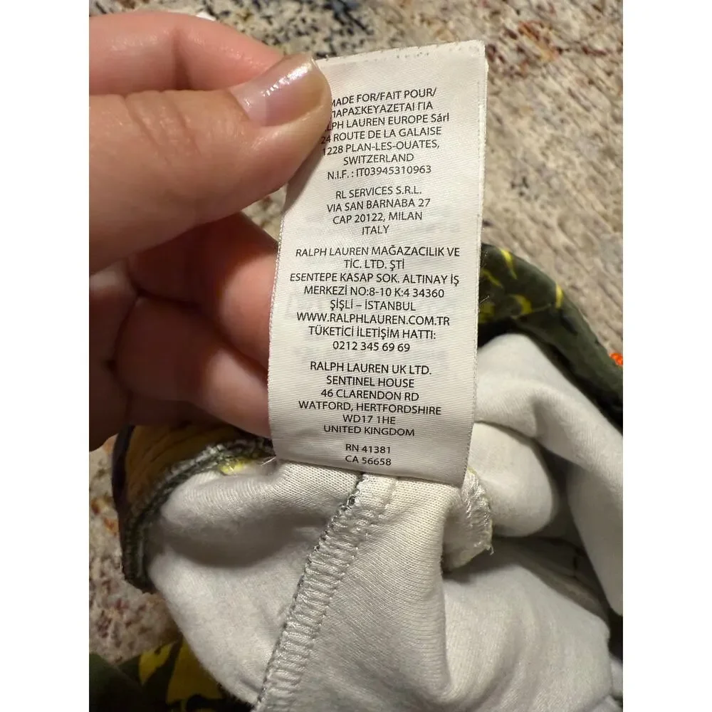 Polo Ralph Lauren Boys Camo Double Knit Jogger Pants‎ Size 6